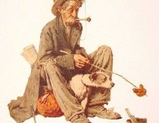 Hobo and Dog. , 