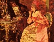 Catala Luis Alvarez The Flirtation. ������, Luis Alvarez