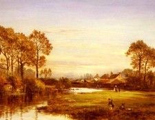 Harris William E A Sunny Afternoon On Eton Wick Common. ������, ������ E