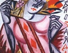 rozanova queen of diamonds 1915. ��������