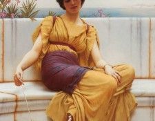 Godward Idleness 1900. ,  