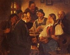 Kauffman Hugo Wilhelm The Zither Player. �������, ���