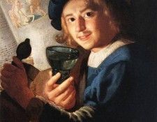 HONTHORST Gerrit van Young Drinker. Honthorst, �������� ���