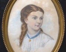 Portrait of young girl. ������, ��������