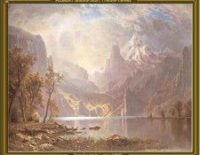 Albert Bierstadt-The Tahoes Lake (1868) Po Amp 027. ��������, �������