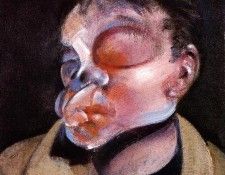 Bacon Self Portrait with Injured Eye, 1972. �����, �������