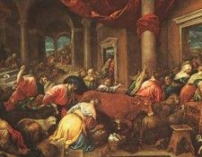 Bassano,J. The Purification of the Temple, The National Gall. ,    