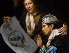 Wijckersloot van Jan Allegory on disaster year Sun. Wijckersloot,  