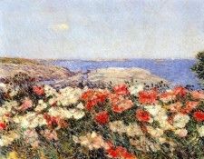 hassam poppies on the isles of shoals 1890. , 