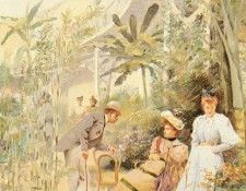 Sinibaldi Jean Paul A Meeting In The Garden. ���������� ���-����