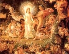 Paton, Joseph Noel - The Quarrel of Oberon and Titania (end. ,  