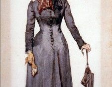 Allebe August Lady with umbrella Sun. Allebe, 