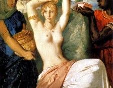 Chasseriau Theodore Esther Preparing to be Presented to King Ahasuerus or The Toilet of Esther. Chasseriau, ������