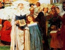 Aurthur Dixon - Le Jardin du Roi ou la Moisson (detail R), De. , Aurthur