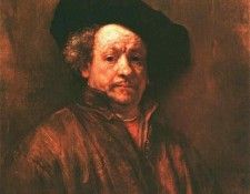 Rembrandt Self Portrait, 1660, Metropolitan museum of art, N. ��������� ������� ��� ����
