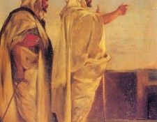 Fromentin Eugene Two Arabs On A Terrace. Fromentin, �������