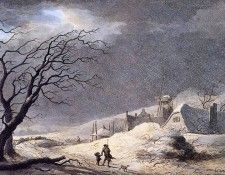 Teerlink Abraham The snowstorm . Teerlink, 