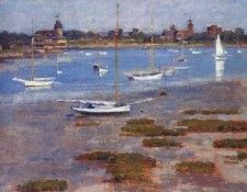 robinson low tide, riverside yacht club 1894. 