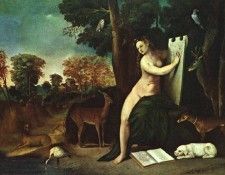 Circe and her Lovers in a Landscape WGA. , 