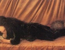 Edward Burne-Jones - Portrait of Katie Lewis, De. ����-������ ���� ������� ����