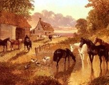 Herring John Frederick The Evening Hour. ,  