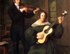 Buys Cornelis Bernudes The Duet. ,  Bernudes