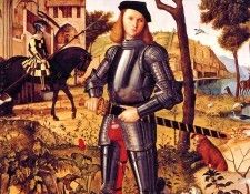 Carpaccio, Vittore - Young Knight in a Landscape 1510 (end. ��������, �������
