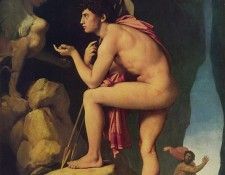 Ingres Oedipus and the Sphinx. ,   