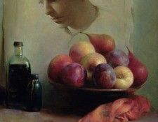 036 Fruit bowl with Drawing. ��������� �������