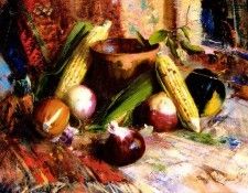 Aaw073 Cyrus Afsary Onion and Corn sqs. Afsary 