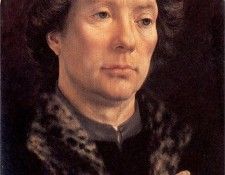 1517 The Carondelet Diptych left wing, Jean Carondelet.   
