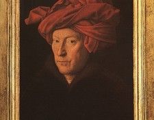 1433 A Man in a Turban (possibly a self-portrait). ���, �� ���