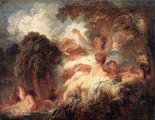 Fragonard The Bathers. ��������
