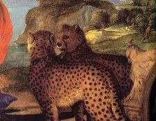 Titian Bacchus and Ariadne 1522 3 detail.  ( )