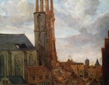 Grasdorp Jan Collapsed tower of church Sun. Grasdorp, 