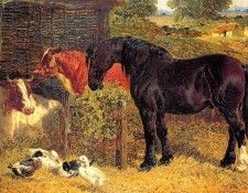 John Frederick Herring - Stable Companions, De. ,  