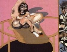 Bacon Study of a Nude with Figure in a Mirror, 1969. , 