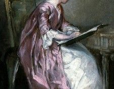 chaplin charles a young girl drawing. ������, ������