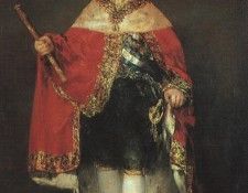 1814 Ferdinand VII in his Robes of State.   ,  