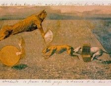 Ernst The song of the flesh, 1920, Collage with fragments of. , 