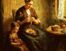 Berg Andries Van Den Preparing The Evening Meal. ����, ������ ��� ���