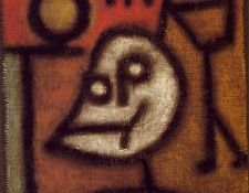 Klee Death and fire, 1940, 44 x 46 cm. , 