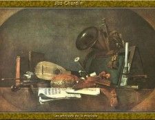 PO Vp S1 31 Jbs Chardin-Les attributs de la musique. ������, ���-������ ������