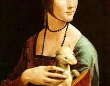Dama con lermellino (1483). ,  