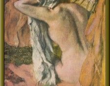 PO Degas 26 La sortie de bain(1885). ����, �����-������-����