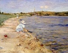 Chase William Merritt Beach Scene Morning at Canoe Place. ����, ������ �������