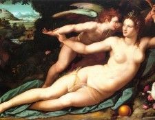 ALLORI Alessandro Venus And Cupid. , 