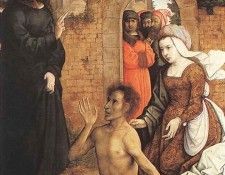JUAN DE FLANDES The Raising Of Lazarus. ��������, ���� ��
