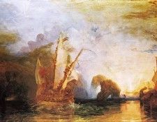 Turner Joseph Mallord William Ulysses Deriding Polyphemus Homer-s Odyssey. ,   