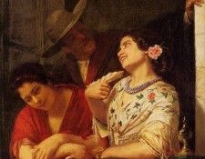 Cassatt Mary The Flirtation A Balcony in Seville. ������ ����
